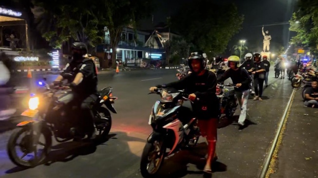 Kapok Ora Kowe! Nekat Pakai Knalpot Brong, Puluhan Motor Diamankan Tim Sparta Polresta Solo