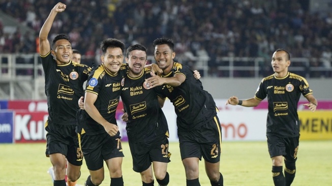 Persija Jakarta perkuat fisik pemain pasca libur. (Liga Indonesia Baru)