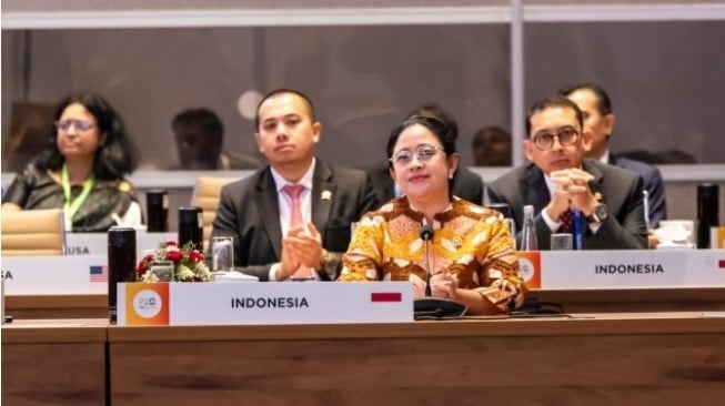 Di Sela P20 Summit, Puan Bahas Isu Kemerdekaan Palestina dengan Ketua Majelis Agung Nasional Turki