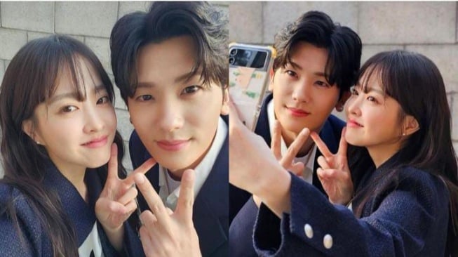 Obati Rindu Penggemar, Park Hyung Sik dan Park Bo Young Selfie Bareng