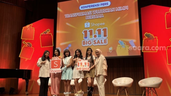 Shopee Gandeng JKT48 Rayakan Kampanye 11.11, Komitmen Majukan UMKM dan Brand Lokal