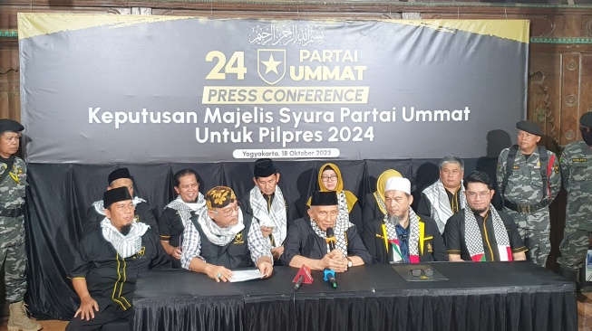 Partai Ummat Pastikan Dukung Capres-Cawapres Anies dan Cak Imin