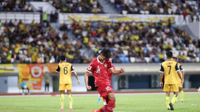 Borong Dua Gol saat Timnas Indonesia Lumat Brunei Darussalam, Hokky Caraka Beri Pesan Menyentuh Buat Shin Tae-yong