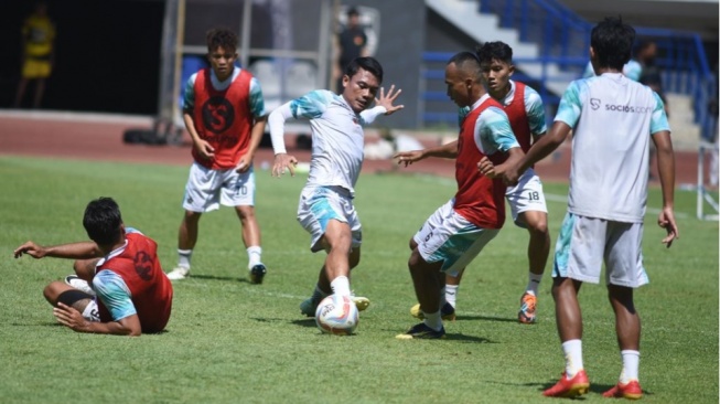 Suasana Latihan Klub Persib Bandung. (persib.co.id)