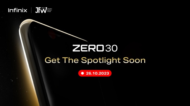 Bocoran spesifikasi dan harga Infinix Zero 30 yang masuk Indonesia 26 Oktober nanti. [Infinix Indonesia]