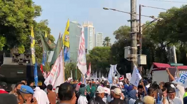 LIVE STREAMING: Suasana di KPU Jelang Anies-Cak Imin Daftar Capres-Cawapres