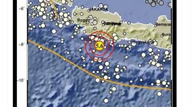 Update: Gempa 5,6 Dekat Garut Termasuk Dangkal, Pemicunya Deformasi Batu di Lempeng Bumi