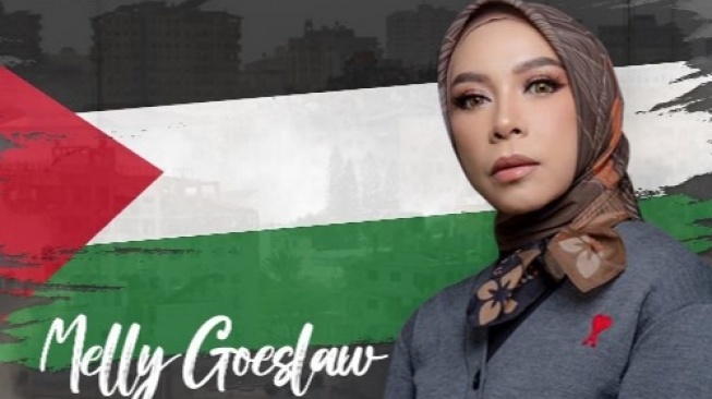 Melly Goeslaw jual barang preloved untuk donasi Palestina (Instagram/melly_goeslaw)