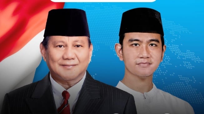 Poster Prabowo Gibran. [Dok. Partai Gelora]