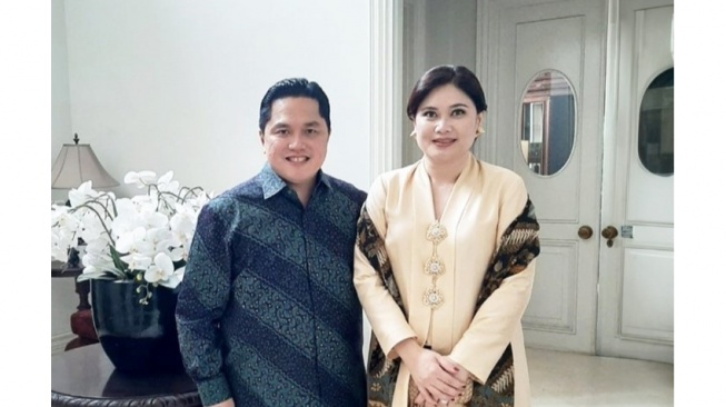 Profil Elizabeth Tjandra, Istri Erick Thohir Mualaf yang Pernah Dikado Kambing