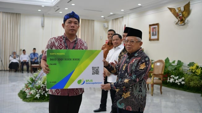 Kembali Anugerahkan Paritrana Award, Wapres Ingin Seluruh Pihak Dorong Universal Coverage Jamsostek