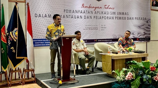 Kawal Pemilu dan Pilkada 2024, Ditjen Bina Adwil Optimalkan Aplikasi SIM Linmas