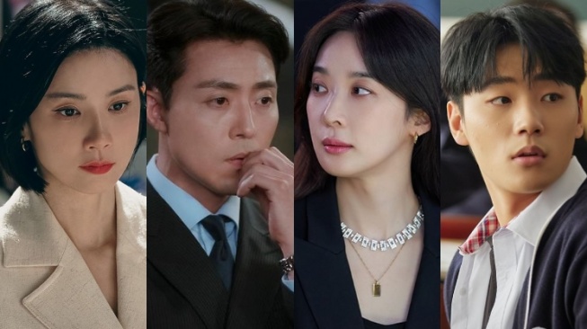 Fakta Drama Hide (Kolase Instagram/@jtbcdrama/@leemusaeng_official/@netflixkr/@tvn_drama)