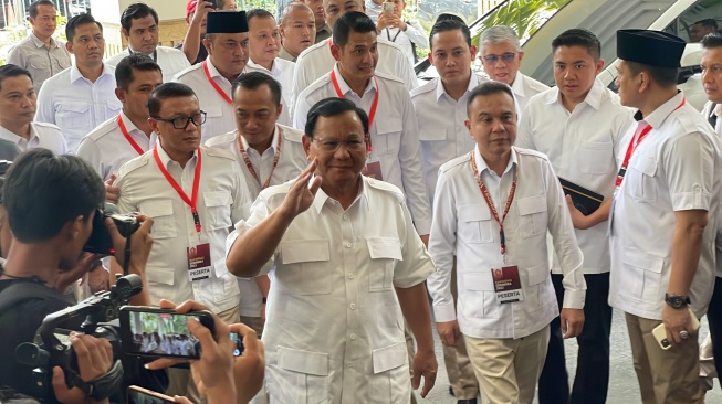 Prabowo Hadiri Rapimnas Gerindra, Konsolidasi Mantapkan Dukungan Duet dengan Gibran