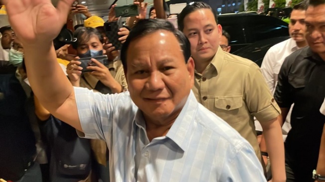 Ditanya Persiapan Daftar di KPU Besok, Prabowo Subianto: InsyaAllah