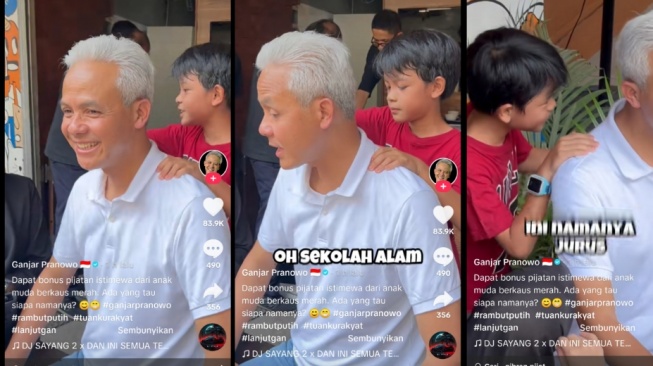 Moment Ganjar Pranowo Dipijat Gibran, Gunakan Jurus 'Gibran Mengeluarkan Angin'