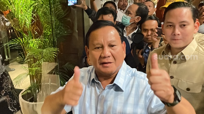 Bicara Status Gibran Usai Jadi Cawapres, Prabowo: Kami Senang kalau Masih Jadi Kader PDIP