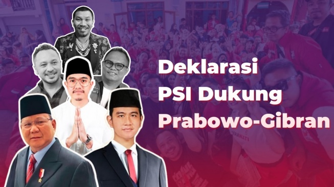 LIVE STREAMING: Deklarasi PSI Dukung Prabowo-Gibran