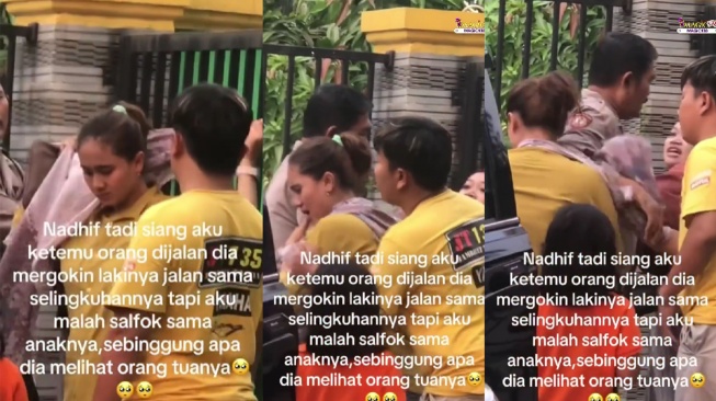 Viral Wanita Ini Pergoki Suaminya Selingkuh, Warganet Miris Melihat Anaknya yang Kebingungan