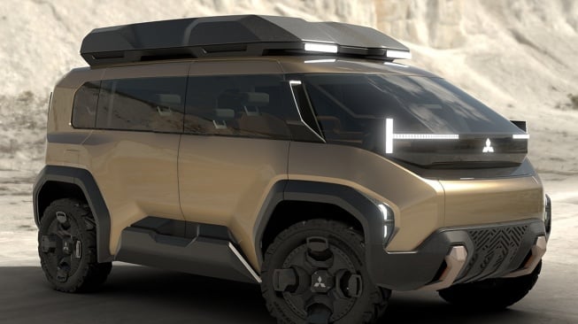 Mitsubishi D:X Concept diperkenalkan pertama kali di ajang Japan Mobility Show 2023 pada Oktober 2023. [Dok Mitsubishi]