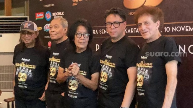 Dimeriahkan Anggun sampai Kaka Slank, Konser 50 Tahun God Bless Siap Digelar di Hari Pahlawan