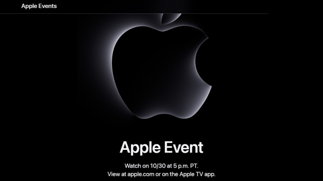 Apple Event bertajuk "Scary Fast" pada 30 Oktober mendatang. [Apple.com]