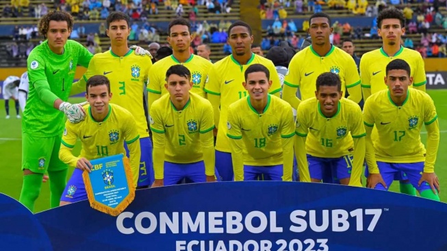 Brasil Umumkan 21 Pemain untuk Piala Dunia U-17 2023, Skuad Mentereng Demi Pertahankan Gelar