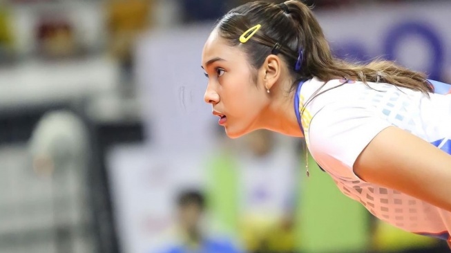 Potret Aduhai Adinda Indah Si Primadona Proliga dari Bandung, Manis Mirip Anya Geraldine!