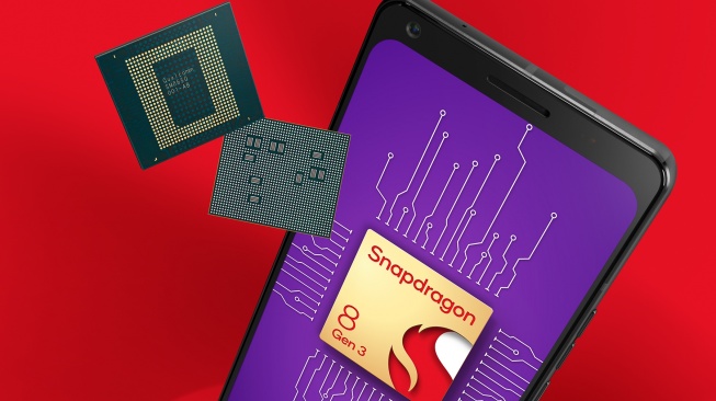 Qualcomm resmi meluncurkan prosesor Snapdragon 8 Gen 3 pada Rabu (25/10/2023) dini hari. [Qualcomm]