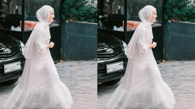 Potret Aaliyah Massaid Berhijab (Instagram/@aaliyah.massaid)