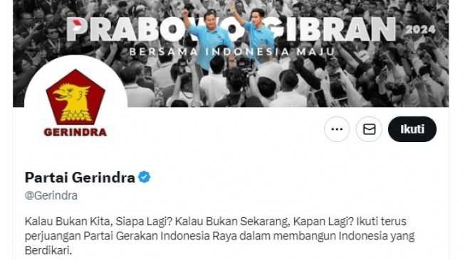 Inikah Sosok di Balik Admin Receh Akun Gerindra? Ternyata Orang Terkenal