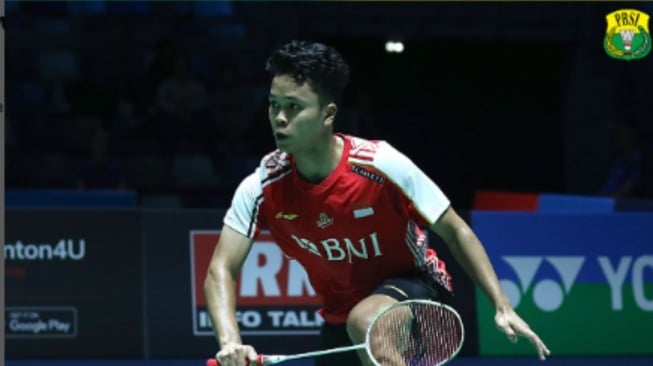 Anthony Ginting Nyaris Terguling di Babak 16 Besar French Open 2023