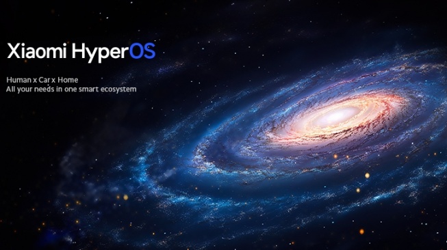 Xiaomi resmi memperkenalkan sistem operasi (OS) terbaru bernama HyperOS. [Twitter Xiaomi]