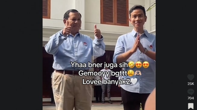 Outfit Prabowo Disebut Mirip Balita, Netizen: Sangking Gemonya, Sampai Lupa Kalau Dia Jenderal