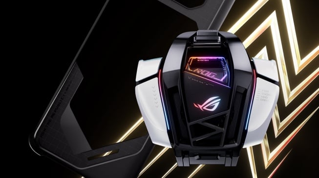 Kolaborasi Asus dan Moonton menghasilkan Asus ROG Phone 6 MLBB M5 Special Edition yang dirilis secara terbatas. [Asus Indonesia]