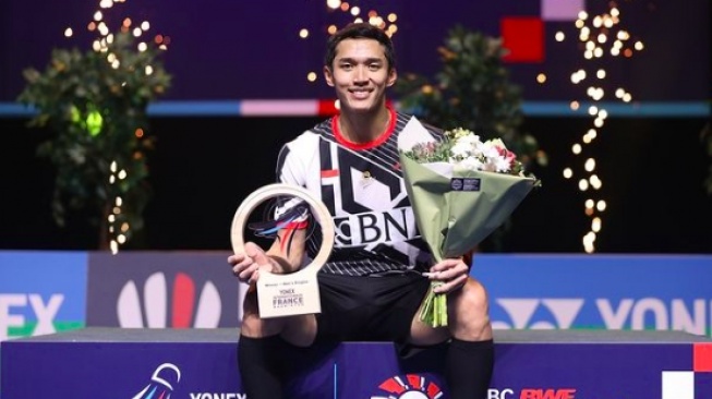 Rekap Hasil Final French Open 2023: Jonatan Christie Juara, Bagas/Fikri Runner-up