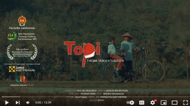 Review Film Pendek Topi: Tindak Tanduk Subasita, Menghibur dan Penuh dengan Makna