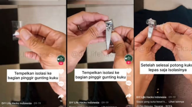 Sebuah Trik Gunting Kuku agar Potongan Kukunya Tidak Tercecer ke Mana-Mana