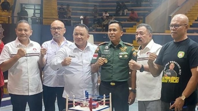 Penutupan Tinju Pra PON 2024 Dibarengi Perayaan HUT ke-64 Pertina