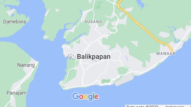 Letak Geografis Kota Balikpapan, Berbatasan dengan Kukar dan Selat Makassar