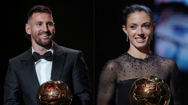 Daftar Lengkap Peraih Penghargaan Ballon d'Or 2023: Lionel Messi hingga Erling Haaland Sabet Trofi