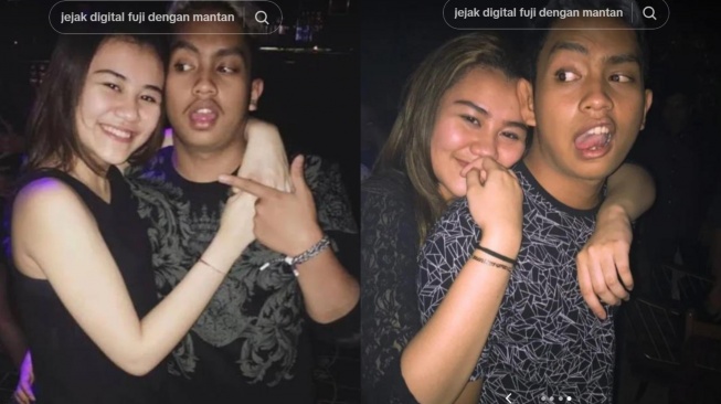 Jejak digital Aaliyah Massaid dan mantan pacar (TikTok @liliktriyanii97)