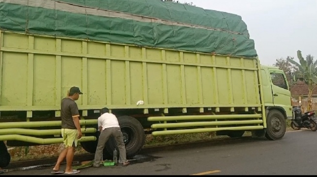 Truk Pengangkut Logistik Pemilu 2024 Kecelakaan di Lampung Timur, Satu Orang Meninggal Dunia