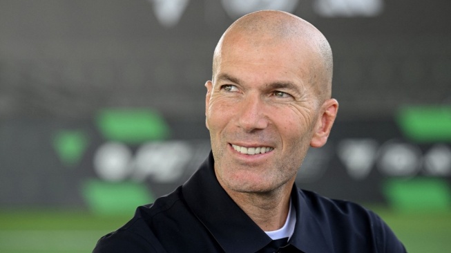 Zinedine Zidane. [NICOLAS TUCAT / AFP]