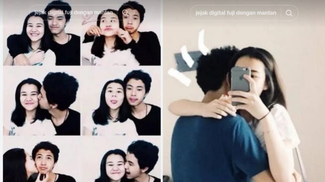 Jejak digital Aaliyah Massaid dan mantan pacar (TikTok @liliktriyanii97)