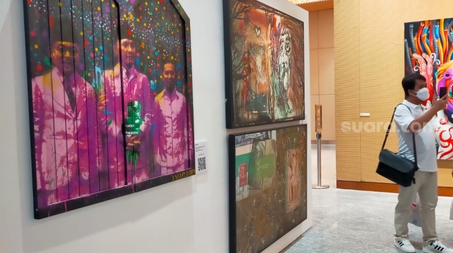 Pameran Seni Rupa Indonesian Dream dan Cendera Mata Warnai 14th SATU Indonesia Awards 2023