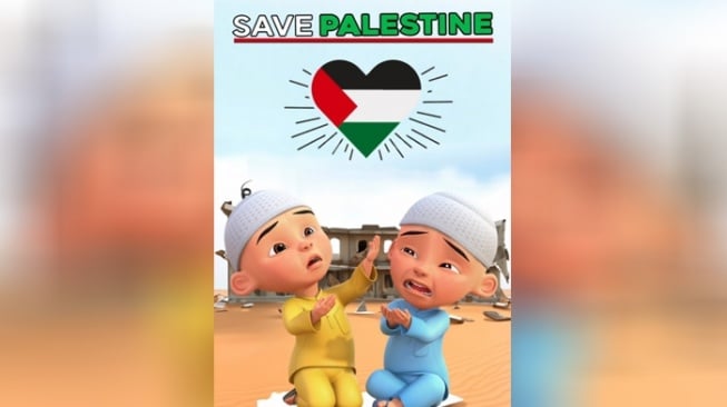 Ikut Sedih dan Prihatin, Upin Ipin Doakan Keselamatan Sahabat di Palestina