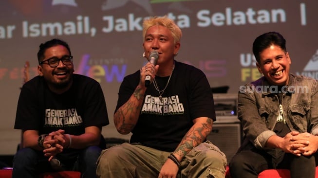 Sansan Pee Wee Gaskins Sebut Band Baru Punya Jalan Pintas masuk ke Industri Musik