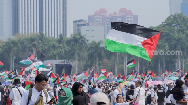 Deretan Aksi Bela Palestina di Penjuru Dunia: dari Amerika sampai Indonesia