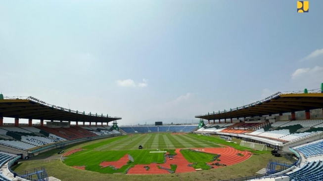 Kementerian PUPR Selesaikan Renovasi Lapangan Pertandingan dan Lapangan Latihan Piala Dunia U-17 2023